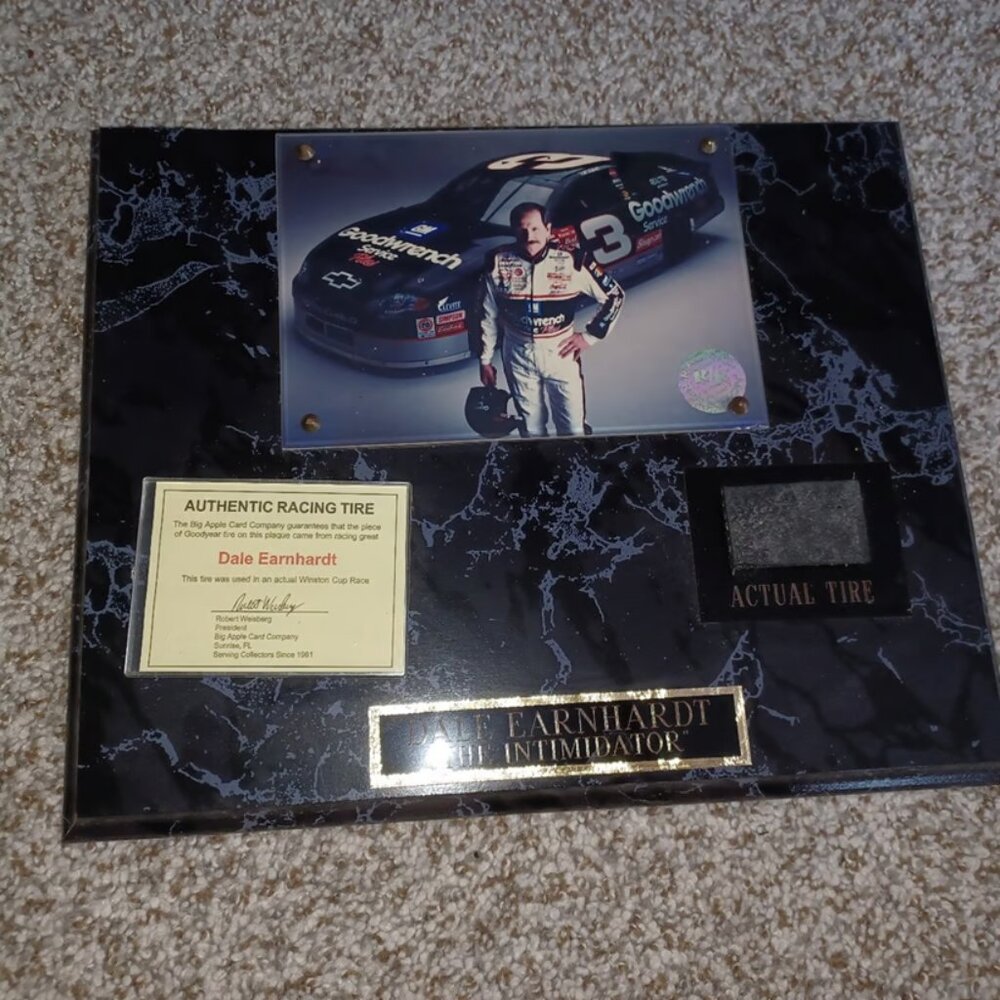Dale Earnhard Authentic Racing Tire NASCAR collectibles